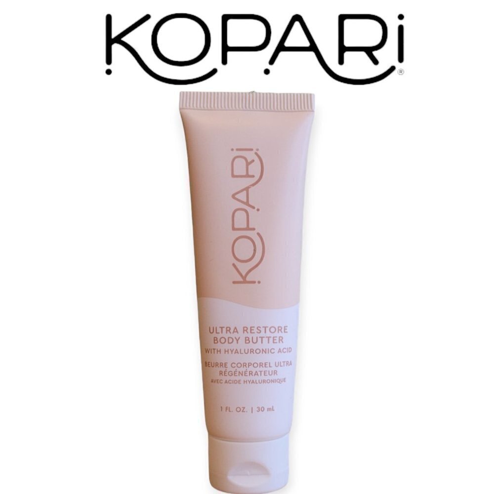 Kopari Vegan Body Butter Hyaluronic Acid Moisturizer 30ml Travel Size Hydrating
